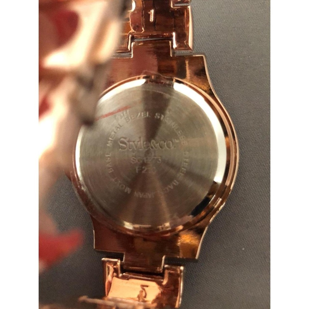 Style & Co Ladies Rhinestone Watch - Picture 5 of 5